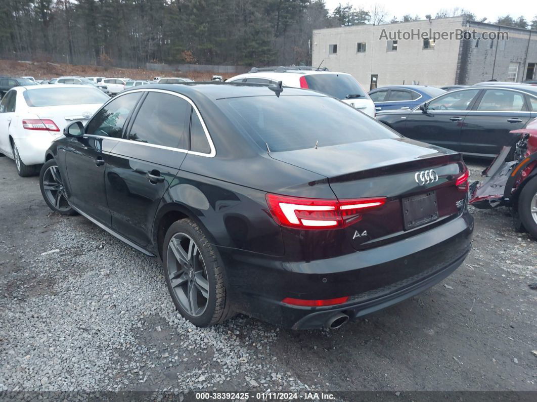 2017 Audi A4 2.0t Premium Black vin: WAUFNAF4XHN034714