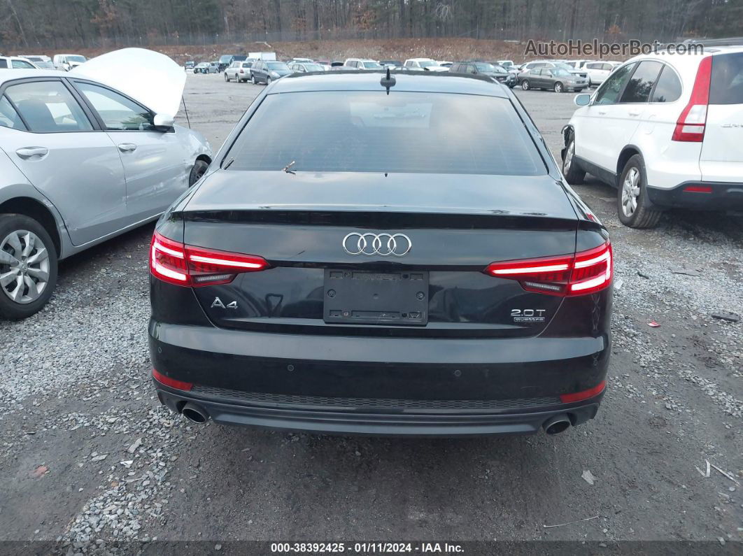 2017 Audi A4 2.0t Premium Black vin: WAUFNAF4XHN034714