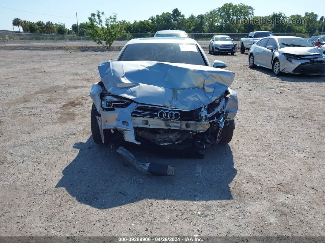 2017 Audi A4 Prestige Silver vin: WAUFNAF4XHN042828