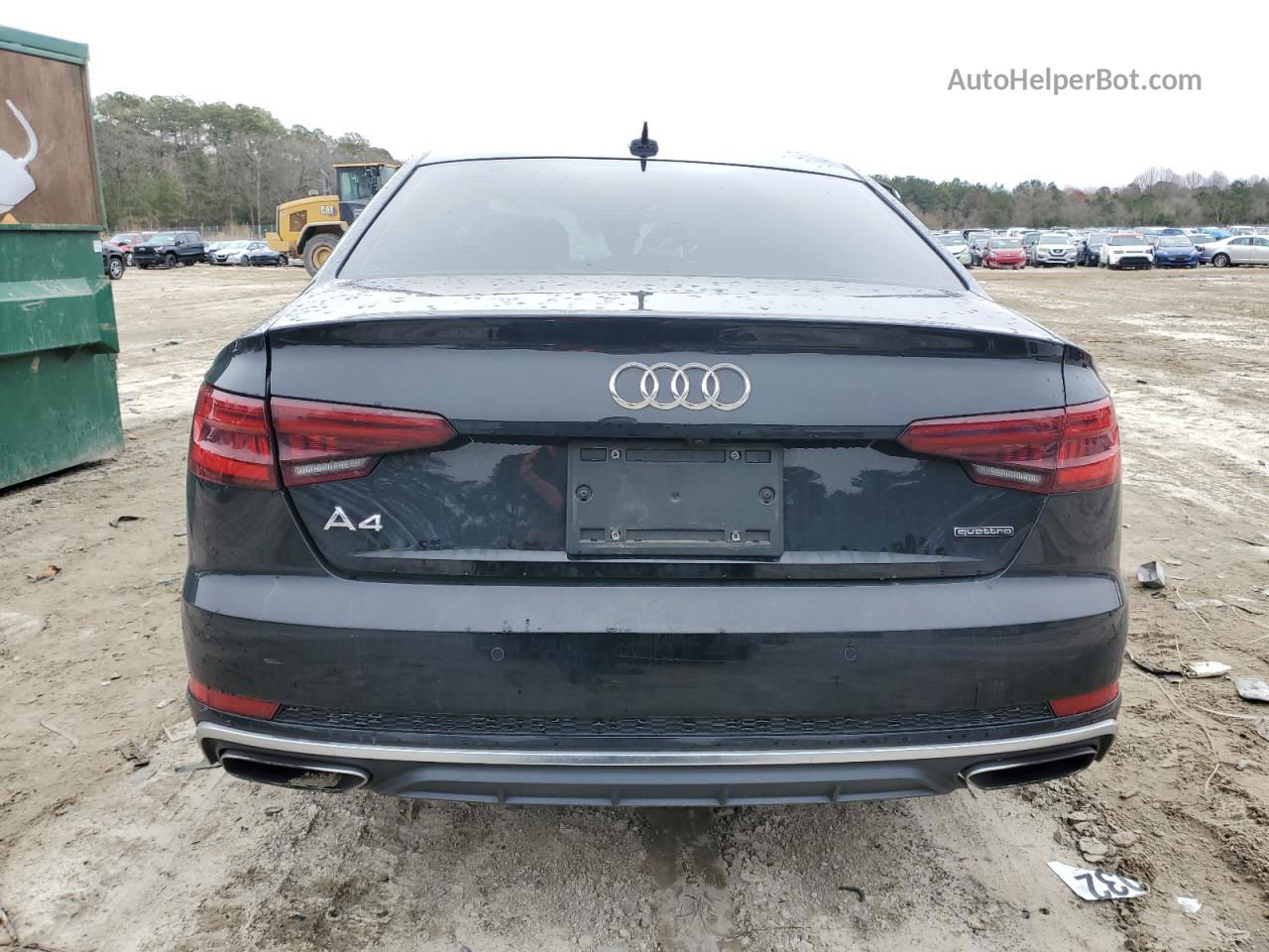 2019 Audi A4 Prestige Черный vin: WAUFNAF4XKN017287