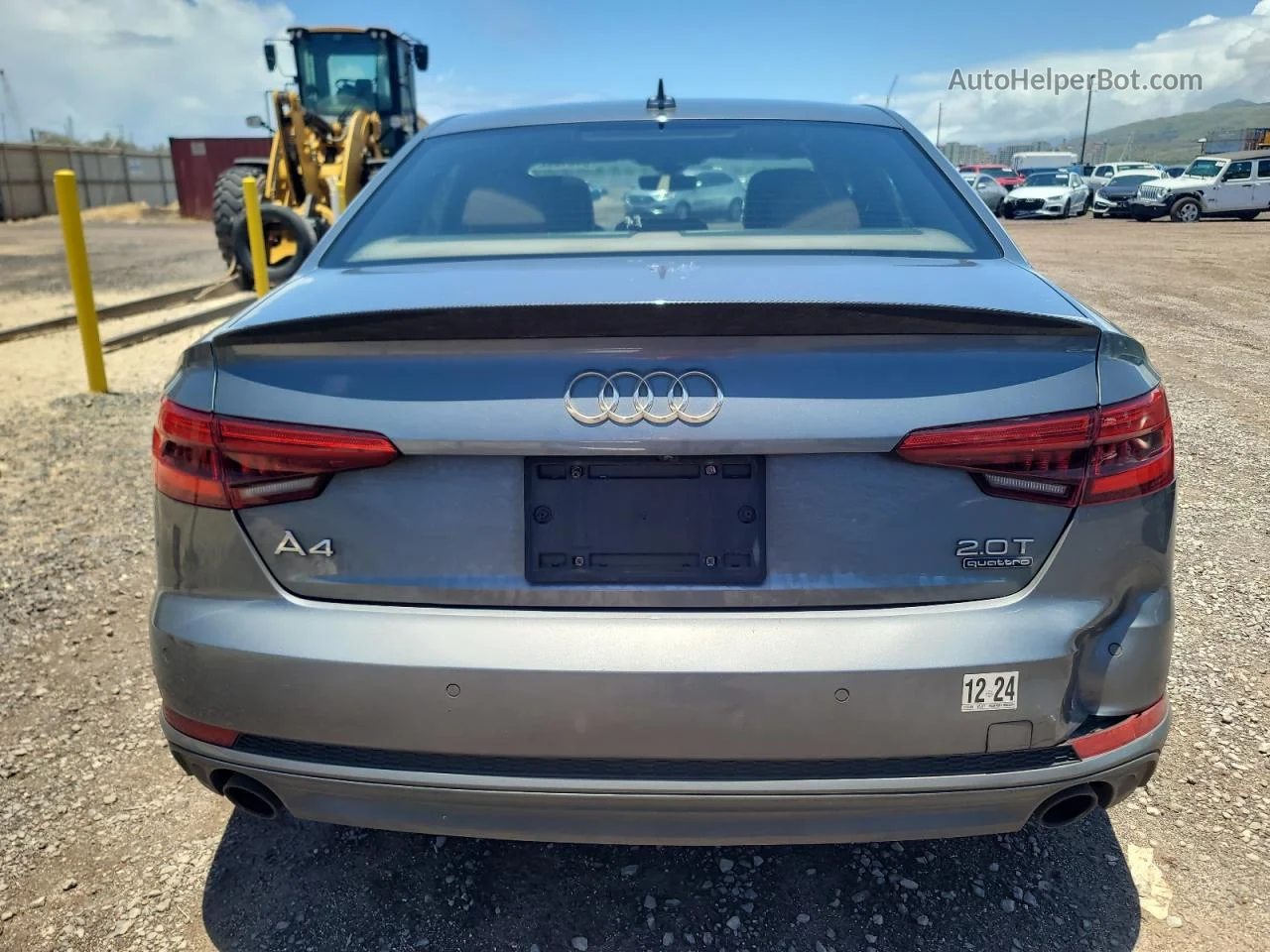 2017 Audi A4 Prestige Charcoal vin: WAUFNBF41HN033974