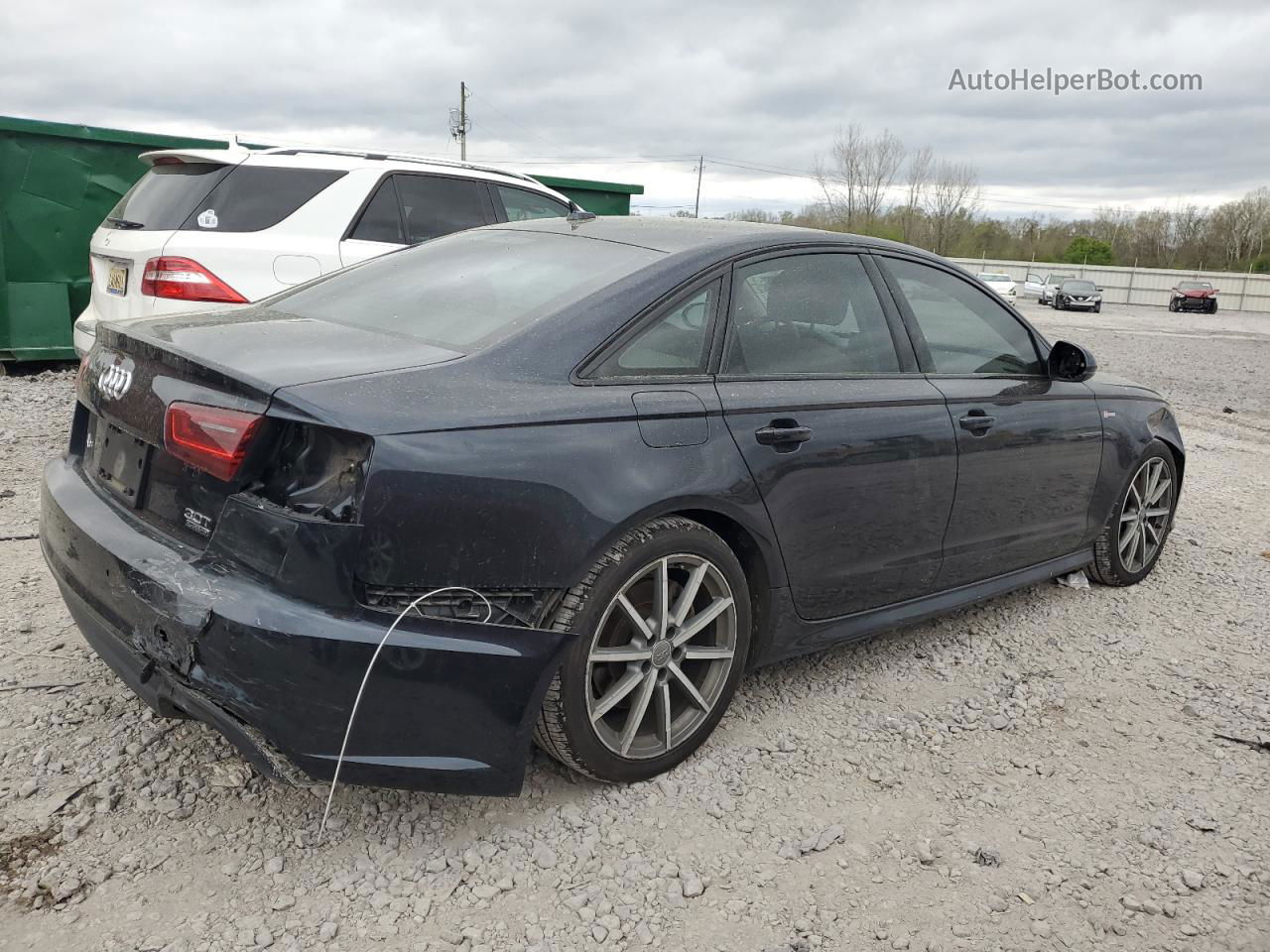 2018 Audi A6 Premium Plus Blue vin: WAUG3AFC3JN051779