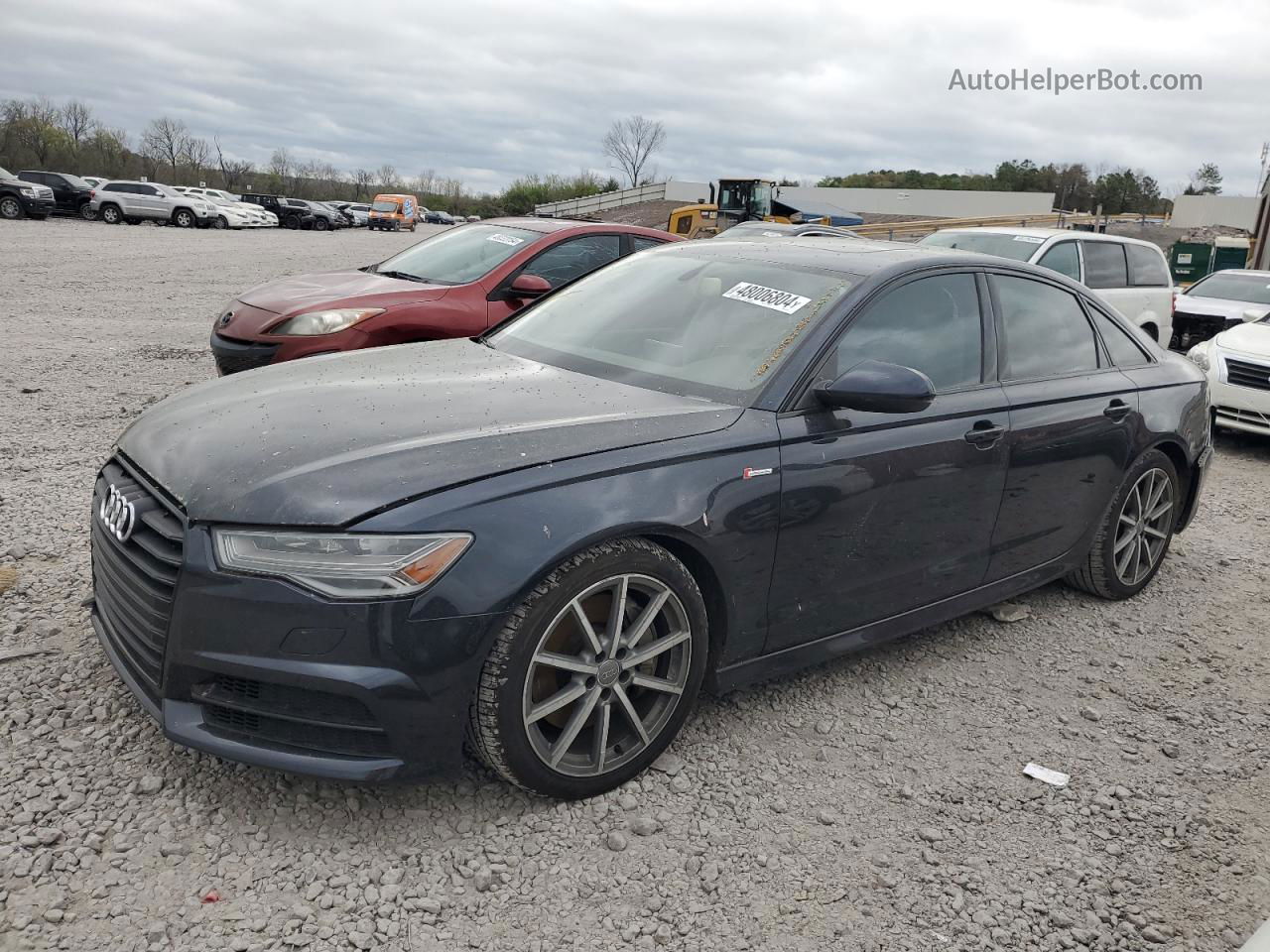 2018 Audi A6 Premium Plus Blue vin: WAUG3AFC3JN051779