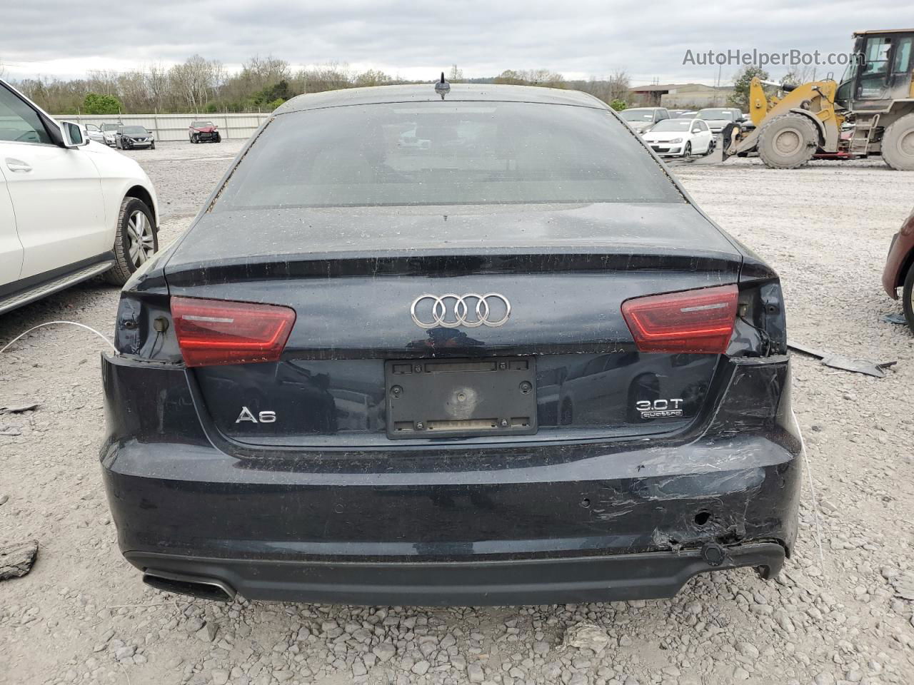 2018 Audi A6 Premium Plus Blue vin: WAUG3AFC3JN051779