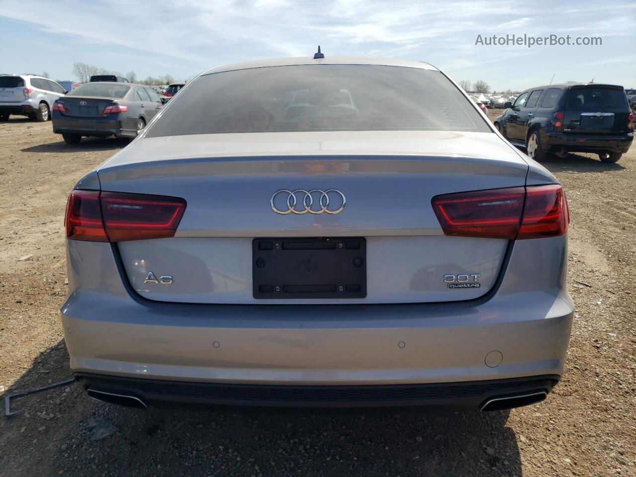 2018 Audi A6 Premium Plus Silver vin: WAUG3AFCXJN002157