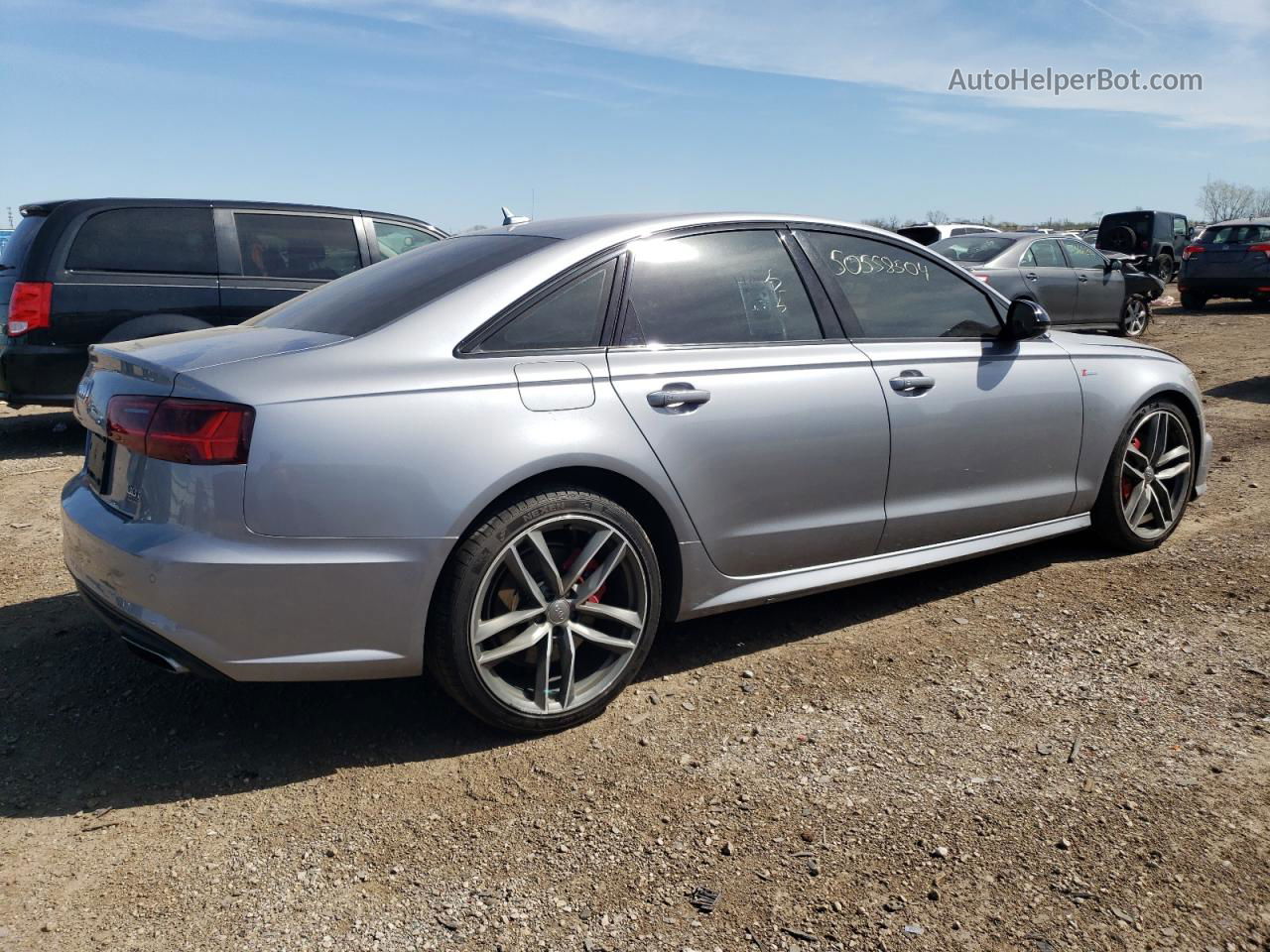 2018 Audi A6 Premium Plus Silver vin: WAUG3AFCXJN002157