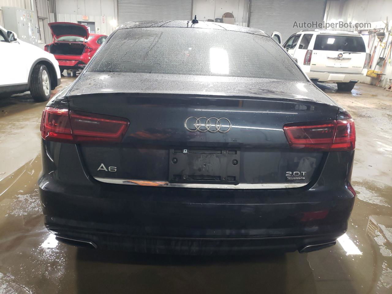 2017 Audi A6 Premium Plus Blue vin: WAUG8AFC0HN086906