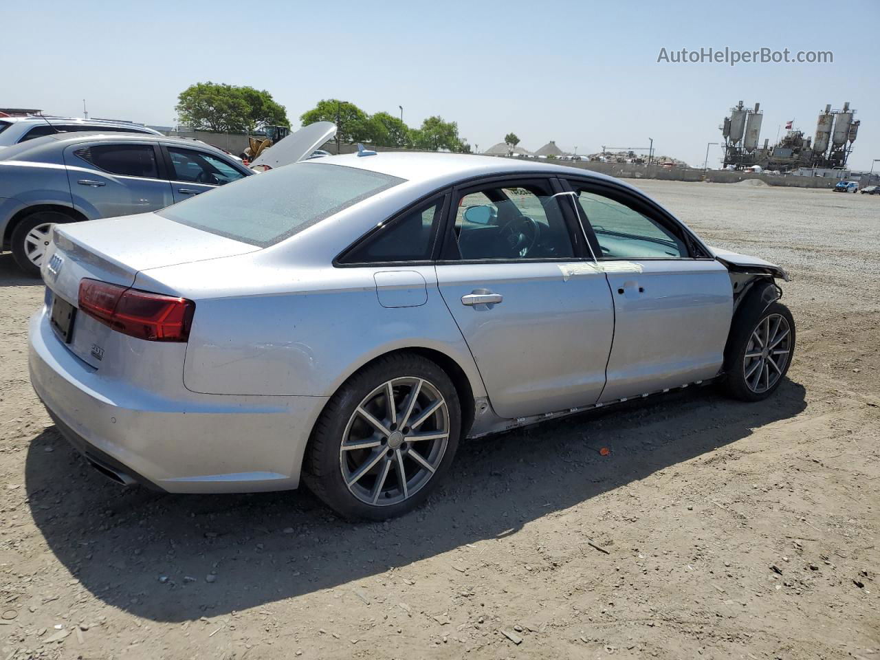 2017 Audi A6 Premium Plus Silver vin: WAUG8AFC0HN105793