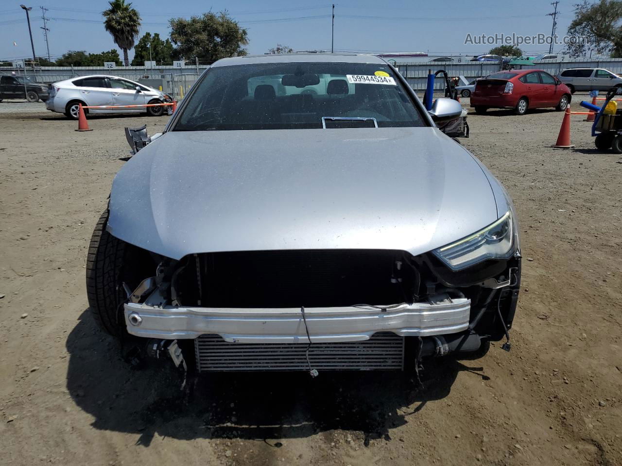 2017 Audi A6 Premium Plus Silver vin: WAUG8AFC0HN105793