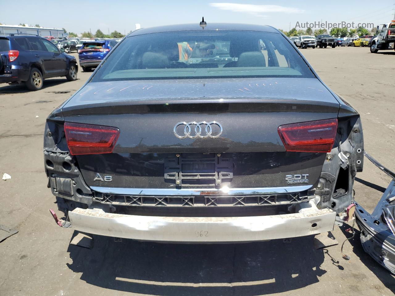 2017 Audi A6 Premium Plus Blue vin: WAUG8AFC1HN008800