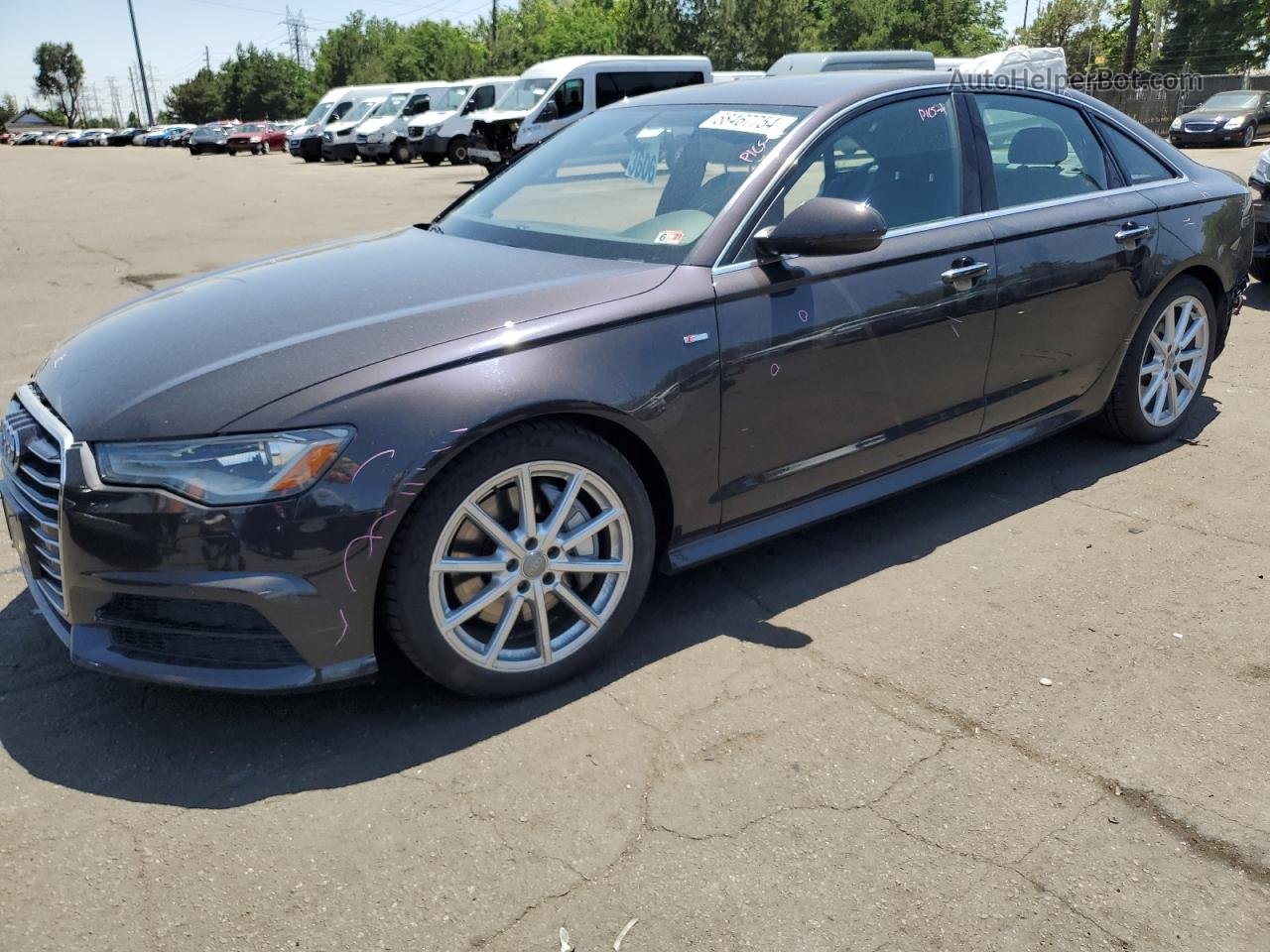 2017 Audi A6 Premium Plus Blue vin: WAUG8AFC1HN008800