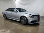 2017 Audi A6 Premium Plus Silver vin: WAUG8AFC2HN043538