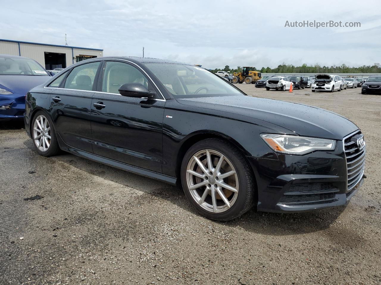 2017 Audi A6 Premium Plus Black vin: WAUG8AFC2HN116102