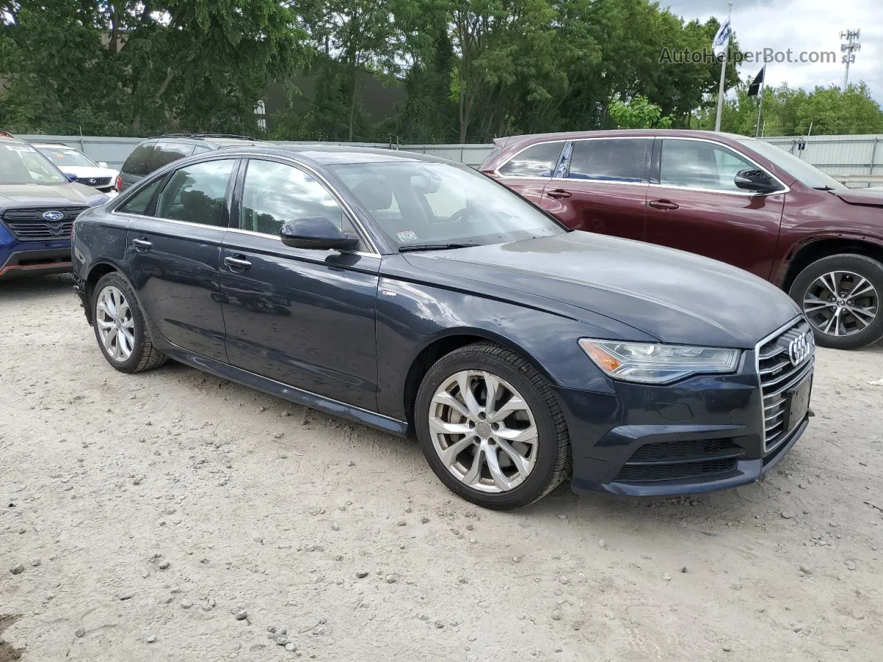 2017 Audi A6 Premium Plus Black vin: WAUG8AFC2HN134437