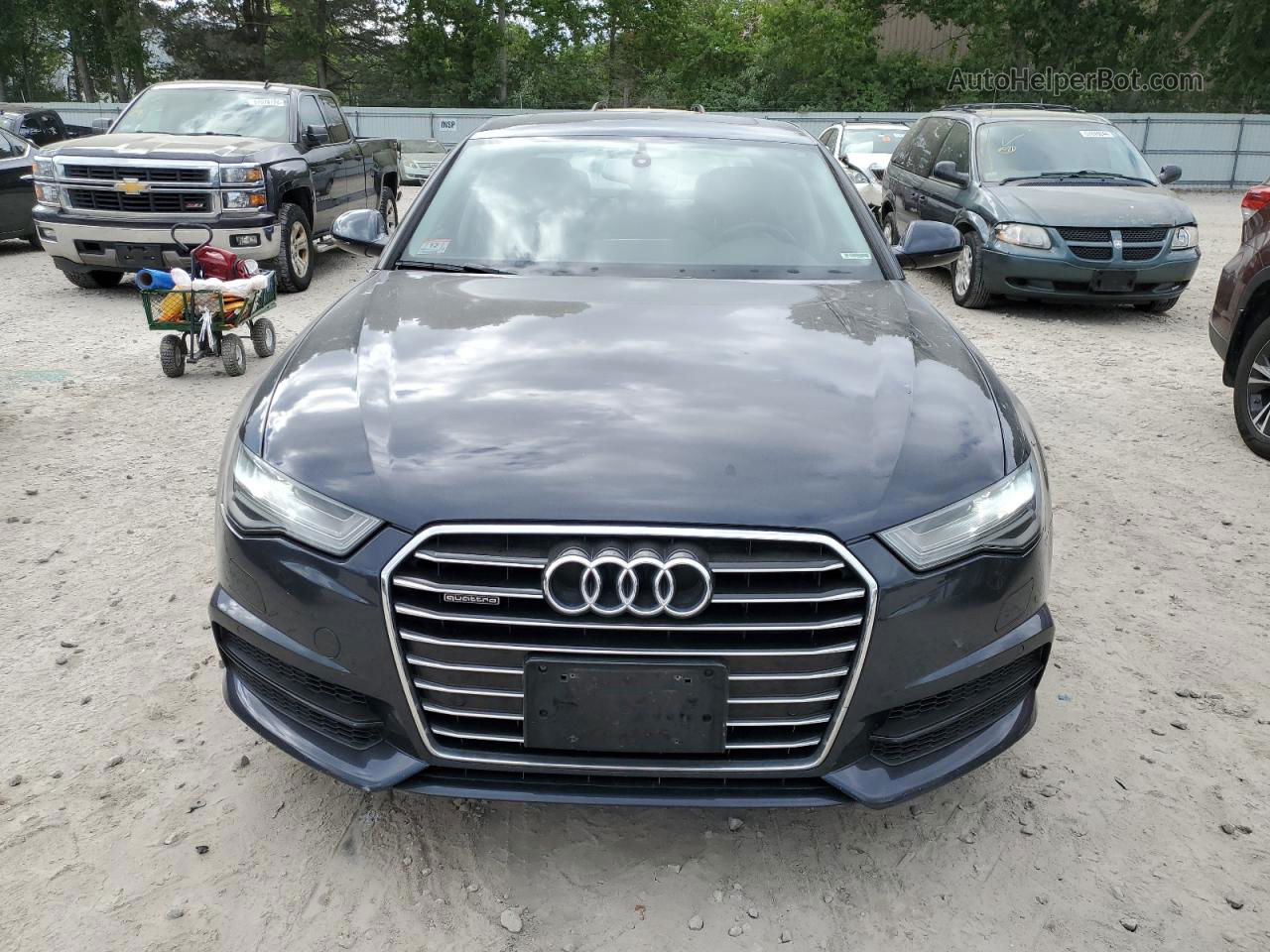 2017 Audi A6 Premium Plus Black vin: WAUG8AFC2HN134437