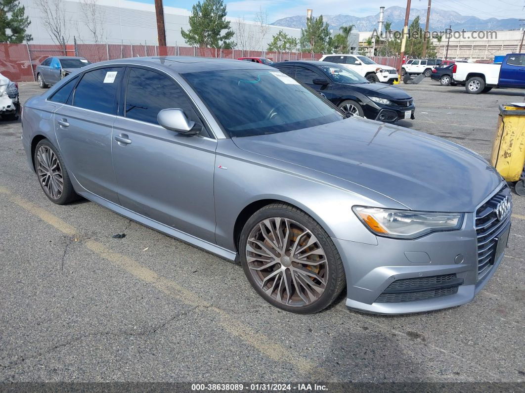 2017 Audi A6 2.0t Premium Gray vin: WAUG8AFC3HN003016