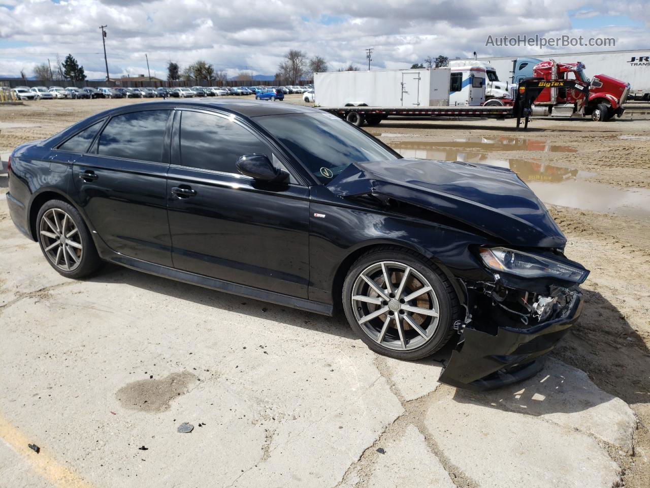 2017 Audi A6 Premium Plus Black vin: WAUG8AFC3HN086964