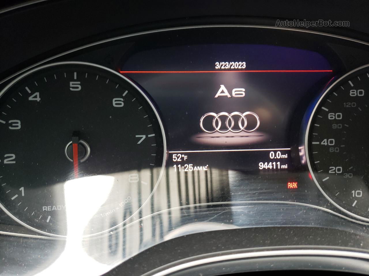 2017 Audi A6 Premium Plus Черный vin: WAUG8AFC3HN086964