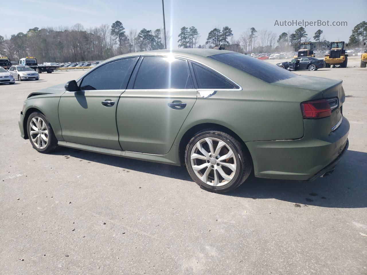 2017 Audi A6 Premium Plus Green vin: WAUG8AFC4HN017989