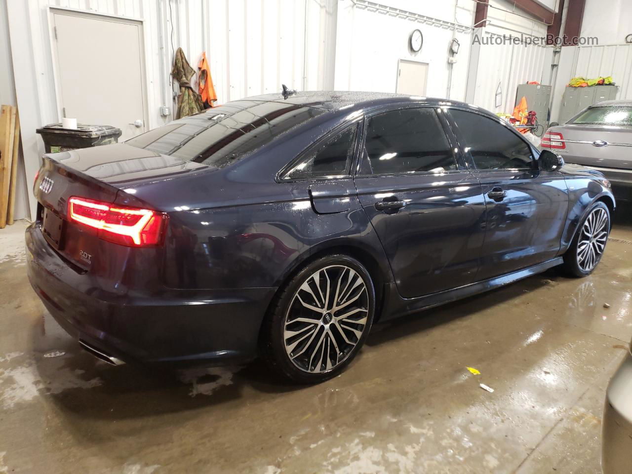 2018 Audi A6 Premium Plus Blue vin: WAUG8AFC4JN041926