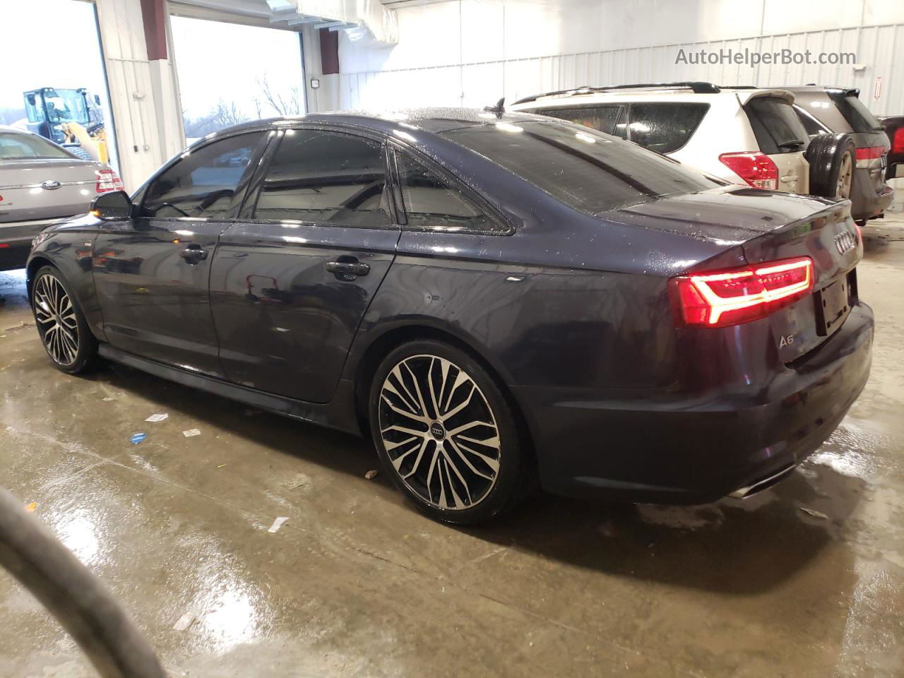 2018 Audi A6 Premium Plus Blue vin: WAUG8AFC4JN041926