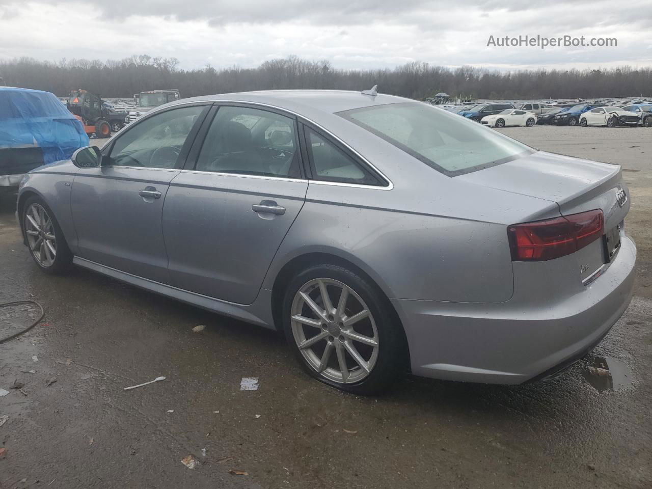 2017 Audi A6 Premium Plus Серебряный vin: WAUG8AFC5HN069888