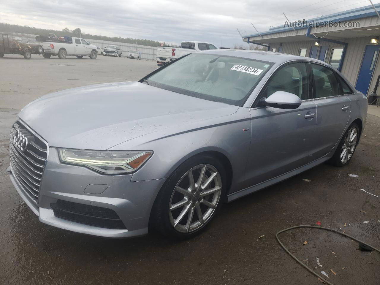 2017 Audi A6 Premium Plus Silver vin: WAUG8AFC5HN069888