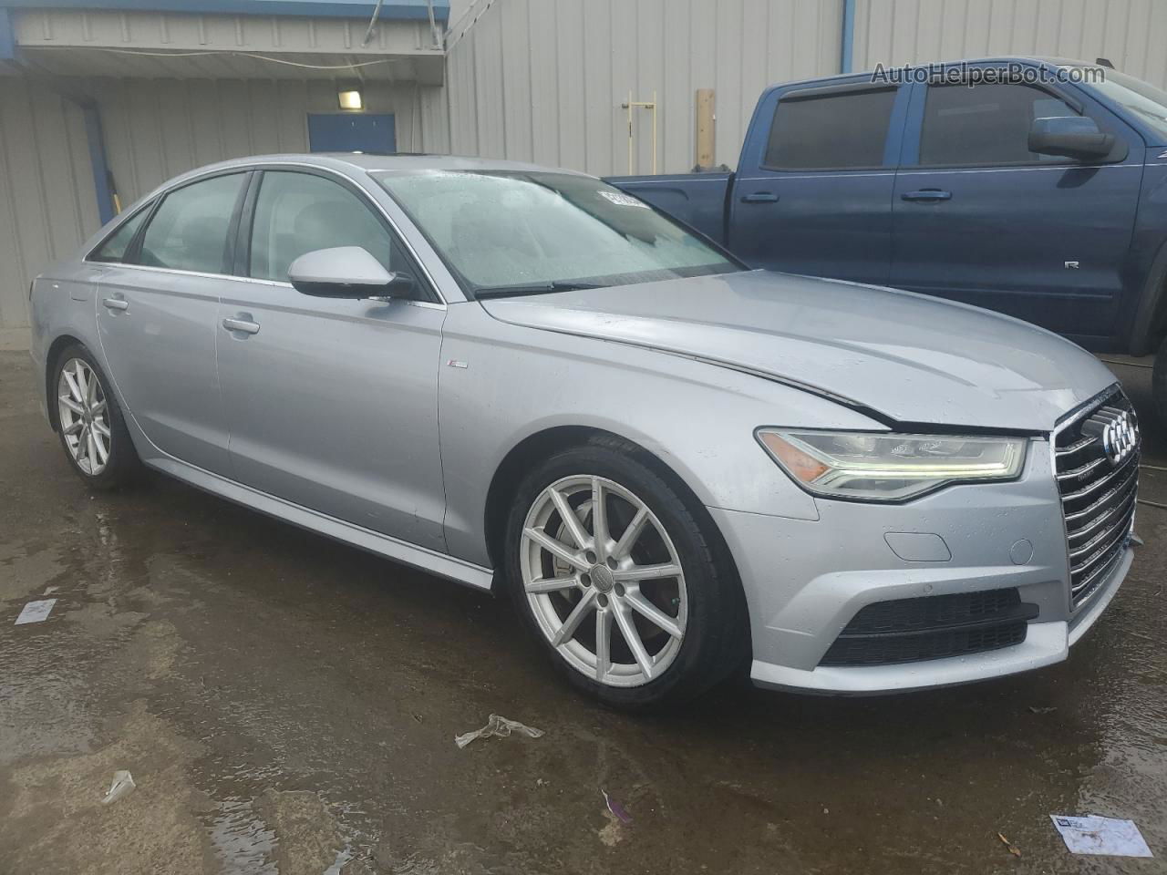 2017 Audi A6 Premium Plus Silver vin: WAUG8AFC5HN069888