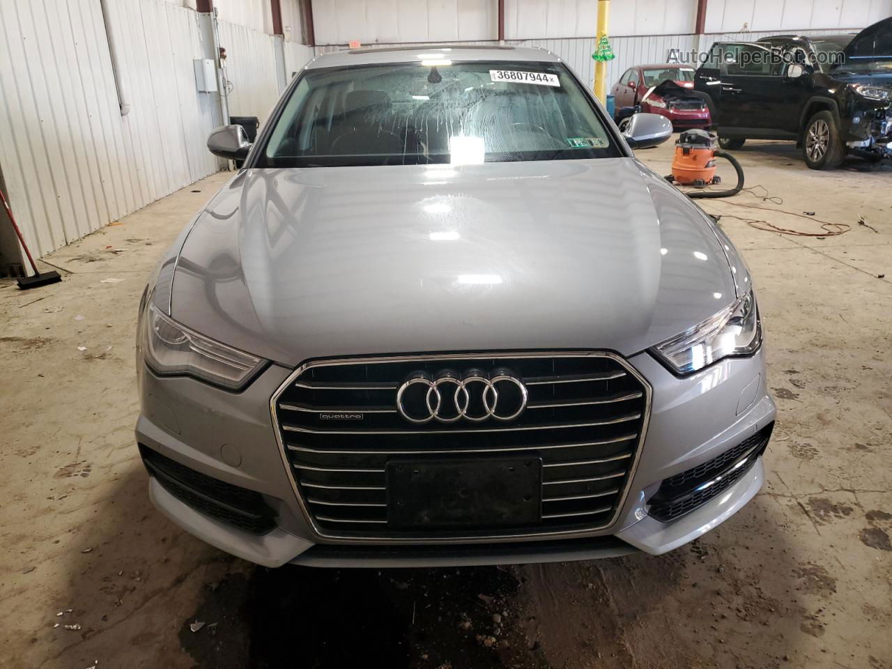 2017 Audi A6 Premium Plus Silver vin: WAUG8AFC8HN042555