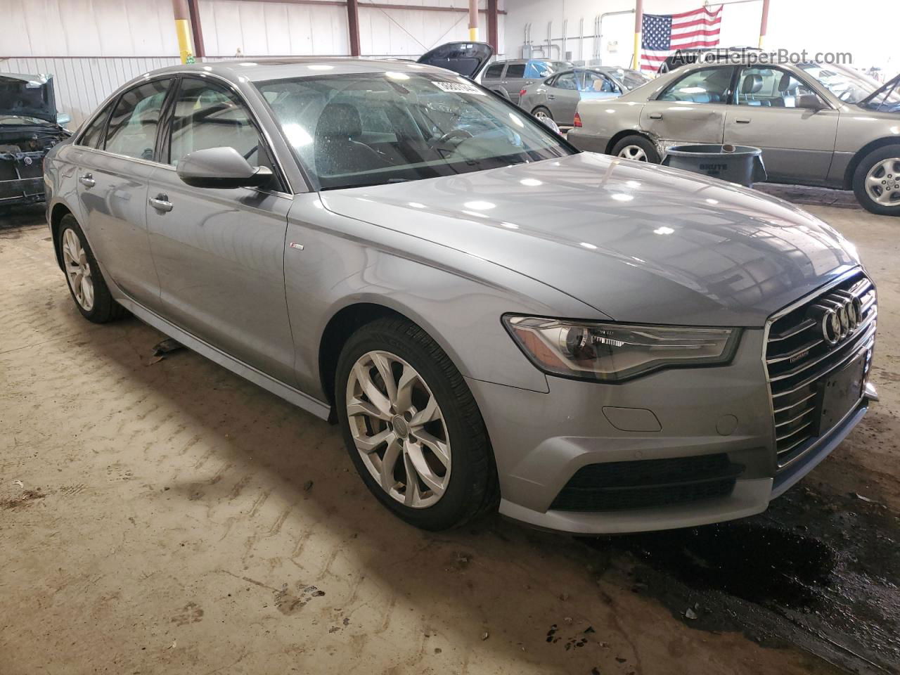 2017 Audi A6 Premium Plus Silver vin: WAUG8AFC8HN042555