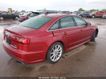 2017 Audi A6 Premium Plus Maroon vin: WAUG8AFC8HN070050