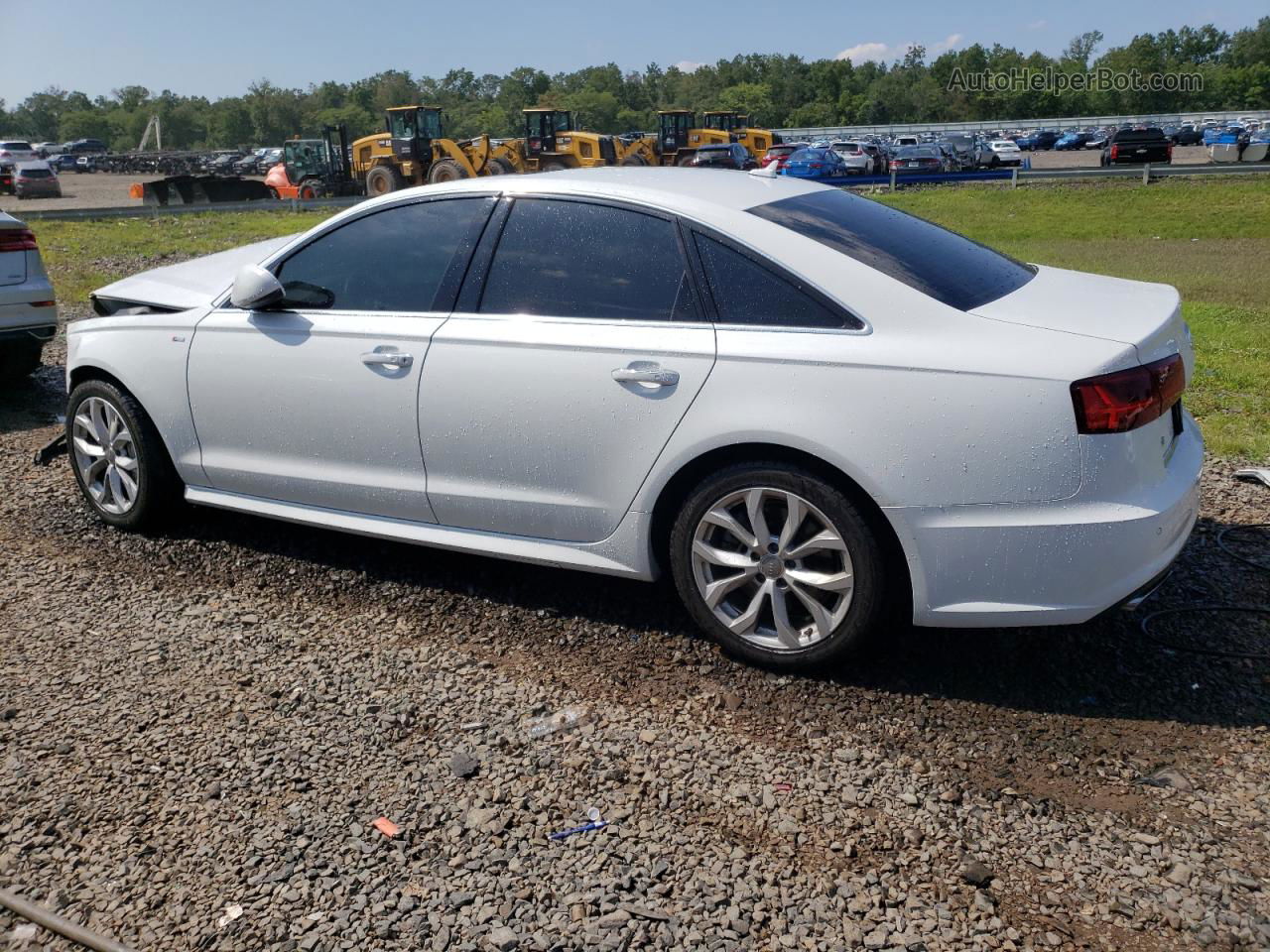 2017 Audi A6 Premium Plus White vin: WAUG8AFC9HN037963