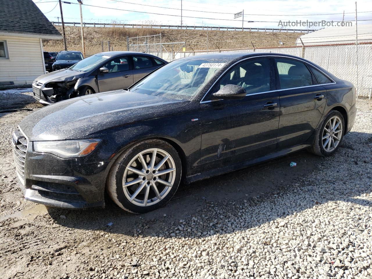 2017 Audi A6 Premium Plus Black vin: WAUG8AFC9HN105341