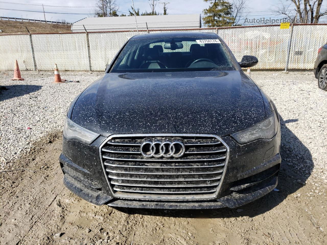 2017 Audi A6 Premium Plus Black vin: WAUG8AFC9HN105341