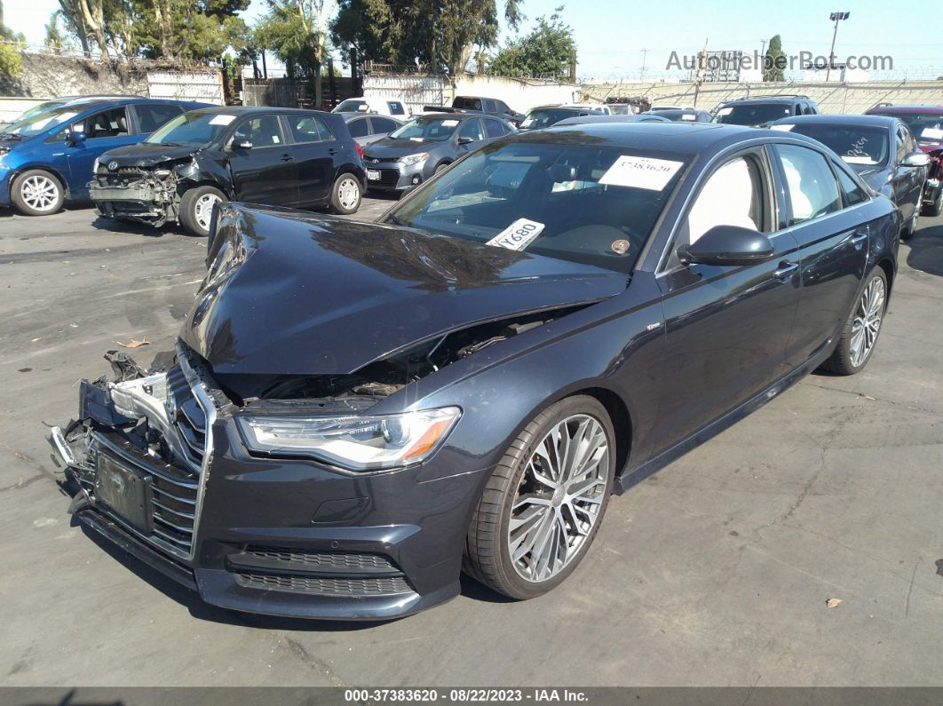 2017 Audi A6 Premium Plus Blue vin: WAUG8AFC9HN113570