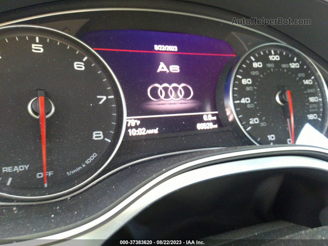 2017 Audi A6 Premium Plus Синий vin: WAUG8AFC9HN113570