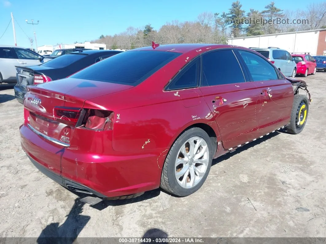 2017 Audi A6 2.0t Premium Red vin: WAUG8AFC9HN121247