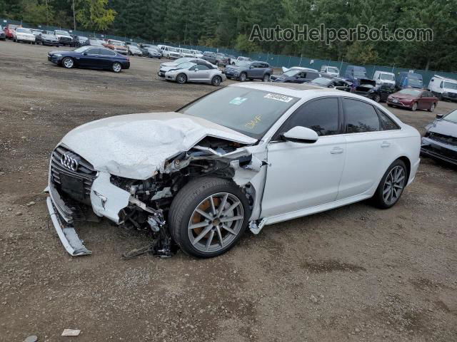 2017 Audi A6 Premium Plus White vin: WAUG8AFCXHN131656