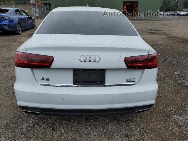 2017 Audi A6 Premium Plus White vin: WAUG8AFCXHN131656