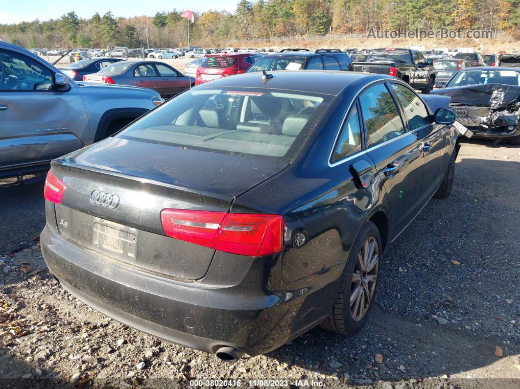 2013 Audi A6 2.0t Premium Black vin: WAUGFAFC0DN039360