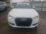 2013 Audi A6 Premium Plus Белый vin: WAUGFAFC0DN041500