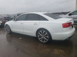 2013 Audi A6 Premium Plus Белый vin: WAUGFAFC0DN041500