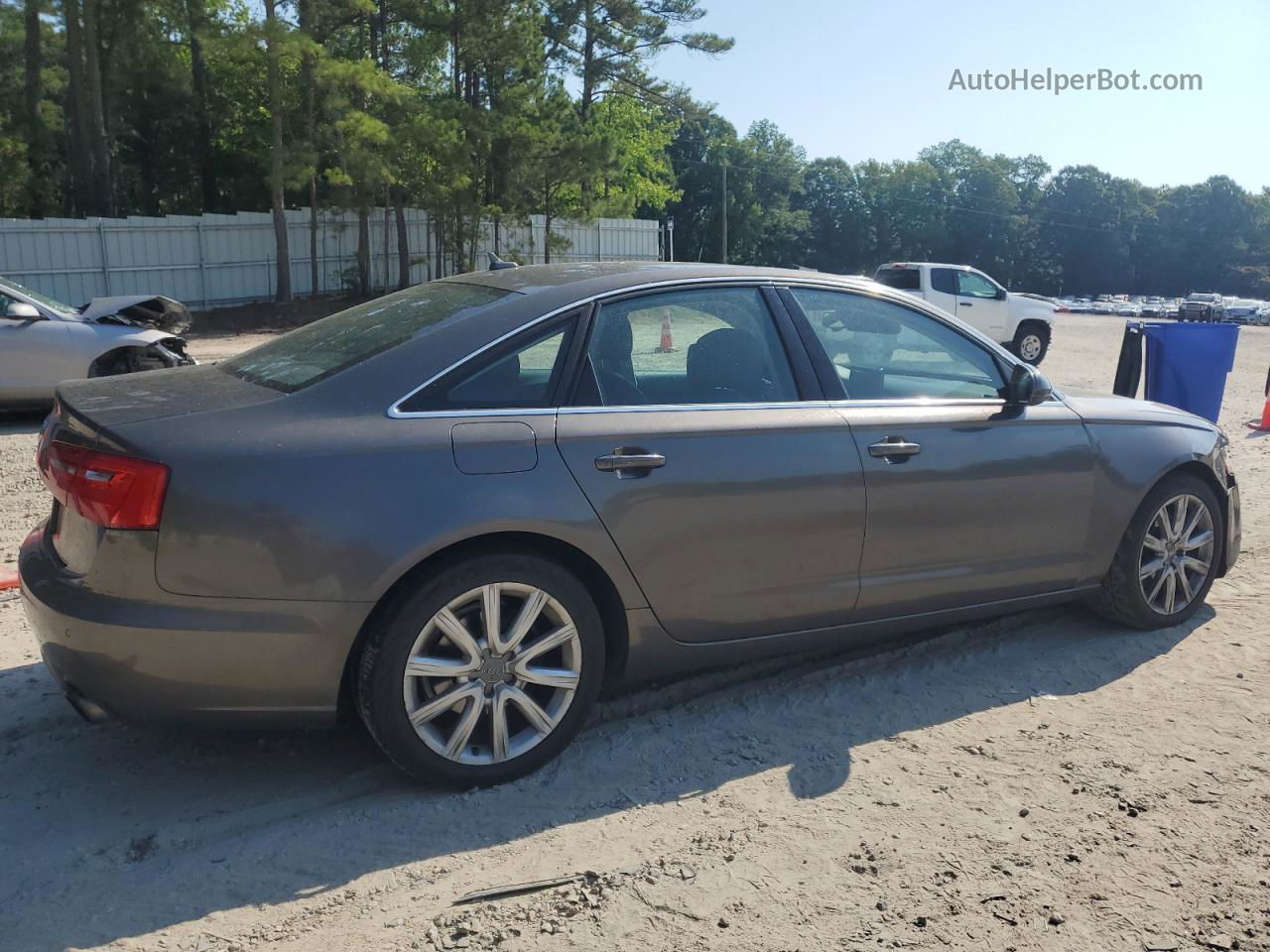 2013 Audi A6 Premium Plus Tan vin: WAUGFAFC0DN048754