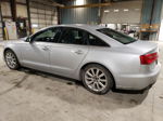 2013 Audi A6 Premium Plus Silver vin: WAUGFAFC0DN084993