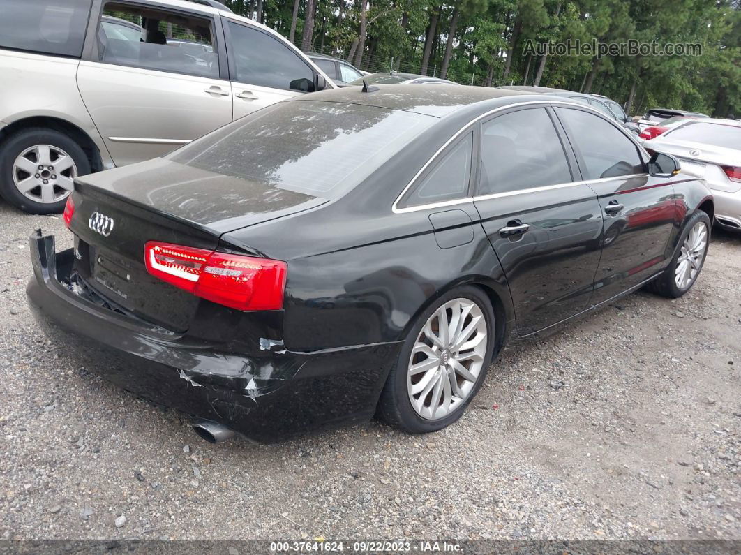 2013 Audi A6 2.0t Premium Plus Black vin: WAUGFAFC0DN141306