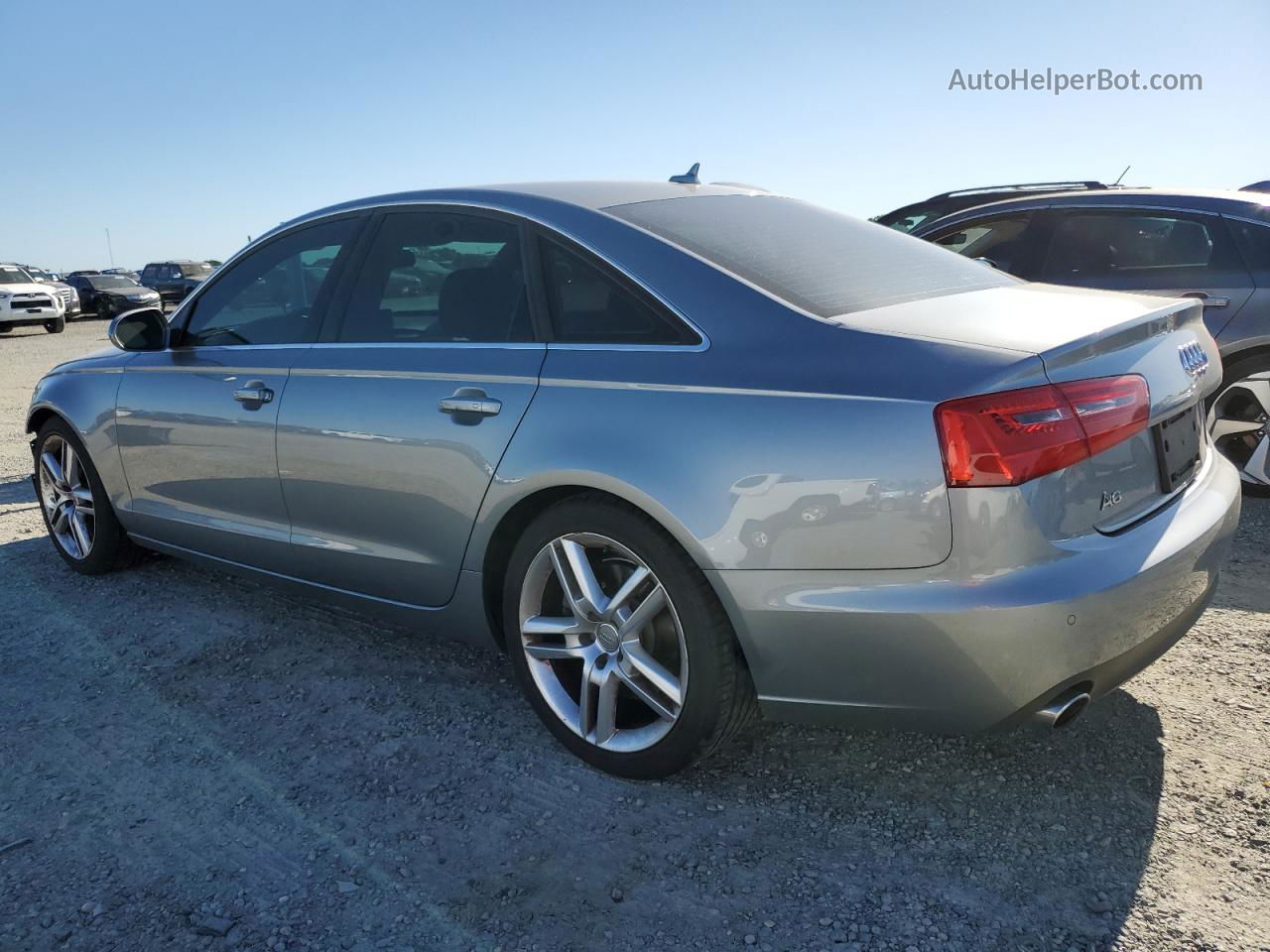 2014 Audi A6 Premium Plus Gray vin: WAUGFAFC0EN010717