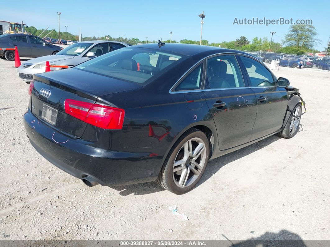 2014 Audi A6 2.0t Premium Black vin: WAUGFAFC0EN038761