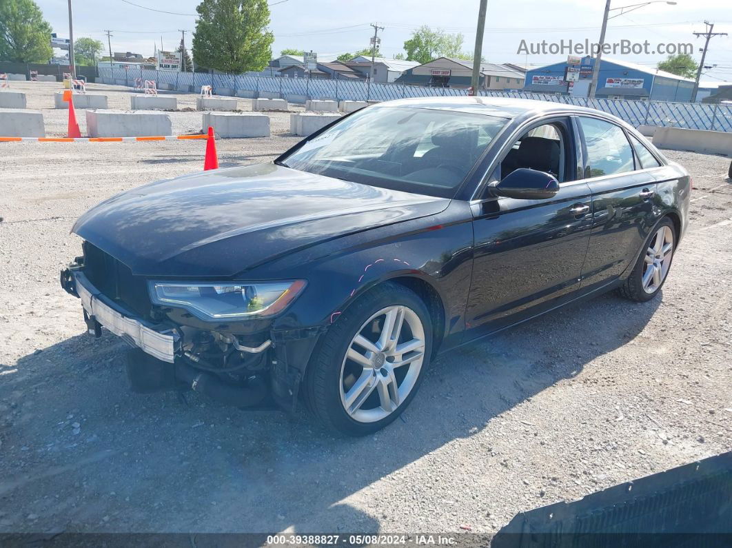 2014 Audi A6 2.0t Premium Black vin: WAUGFAFC0EN038761