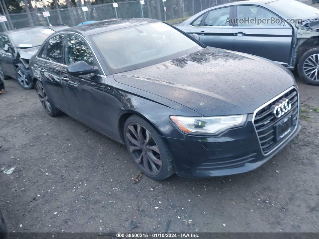 2014 Audi A6 2.0t Premium Black vin: WAUGFAFC0EN100126