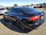 2013 Audi A6 Premium Plus Black vin: WAUGFAFC1DN055728